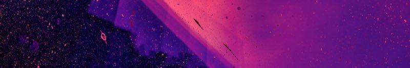 抽象的な紫のアートワーク