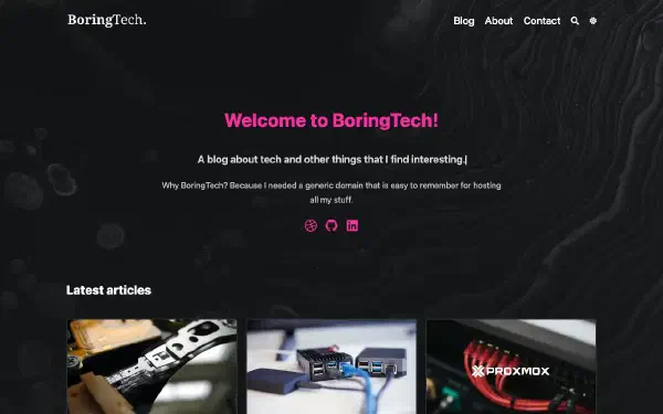 BoringTech.net